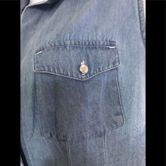 Vintage IGNITE BASICS , size M , jeans blue Vest - Picture 13 of 14